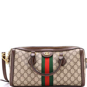 Gucci Ophidia Boston Bag Gg Coated #222631G17B